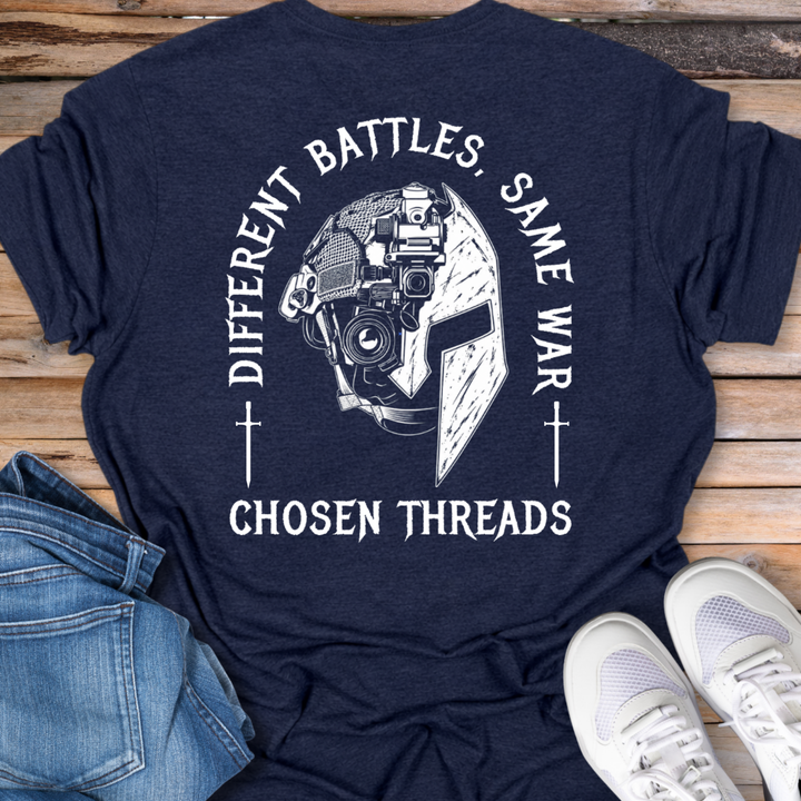 Different Battles, Same War T-Shirt