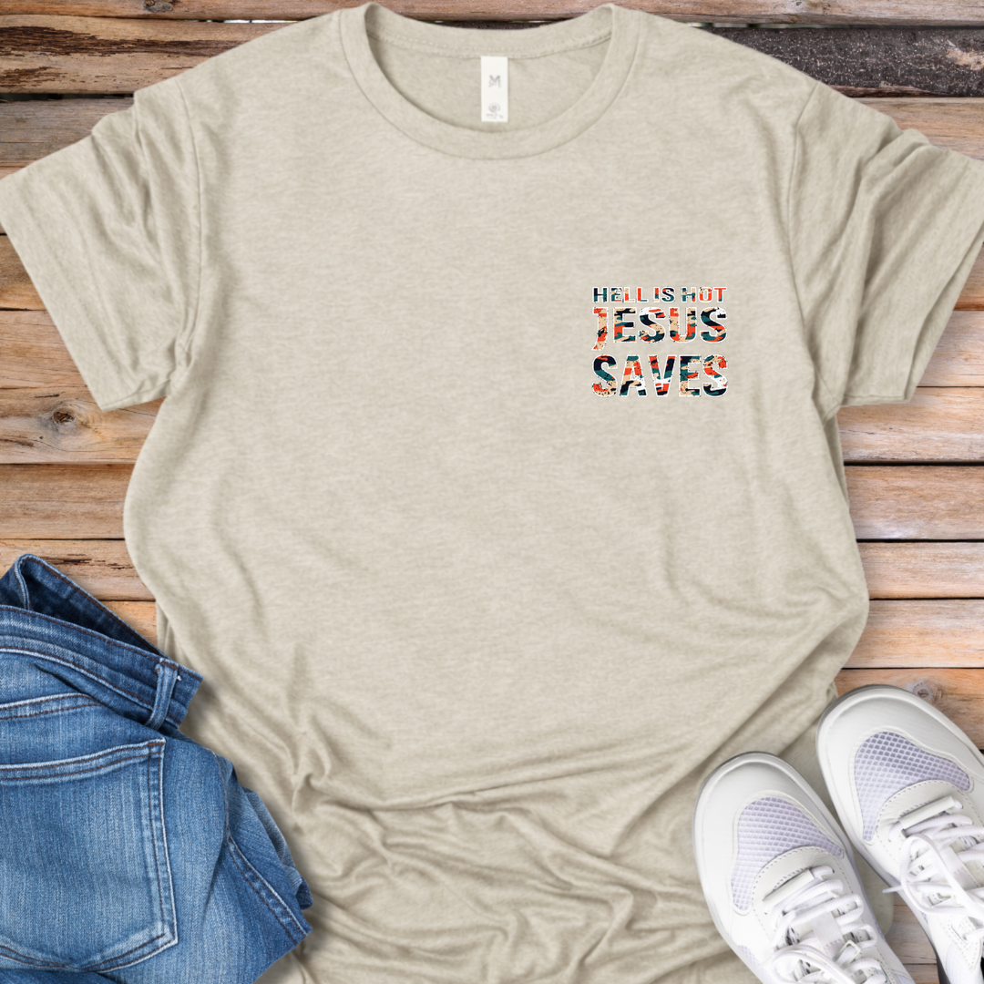 Jesus Saves Camo T-Shirt
