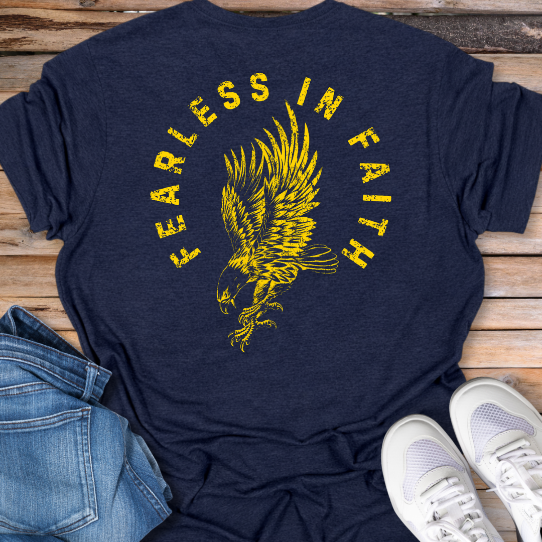 Fearless in Faith Eagle T‑Shirt