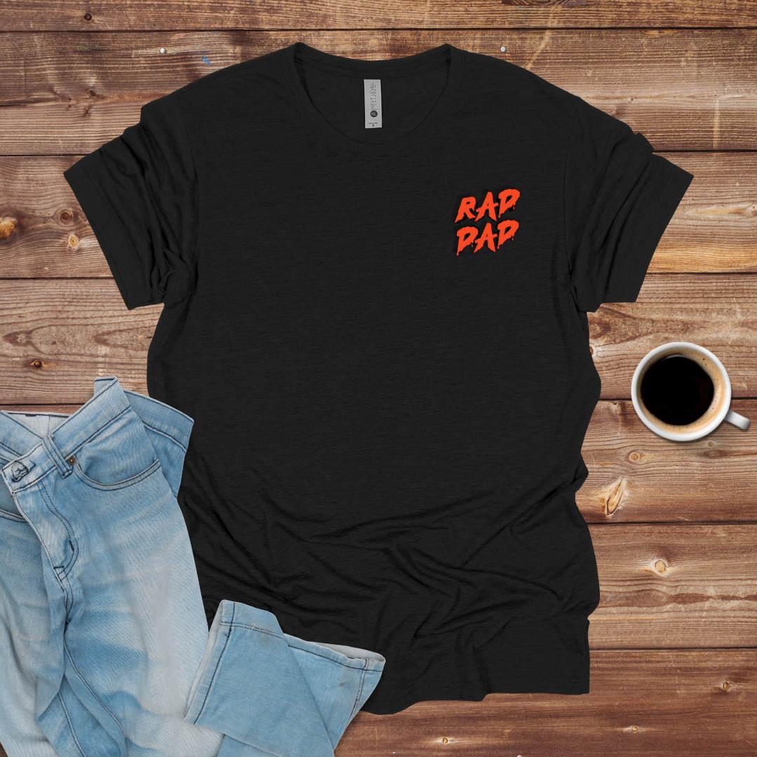 Rad Dad Retro Drip T-Shirt