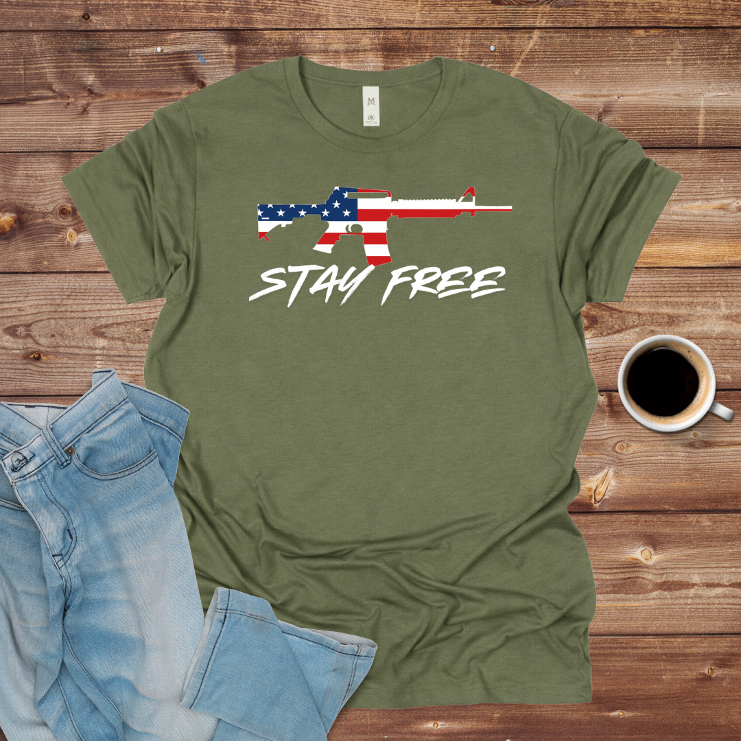 Stay Free AR-15 T-Shirt