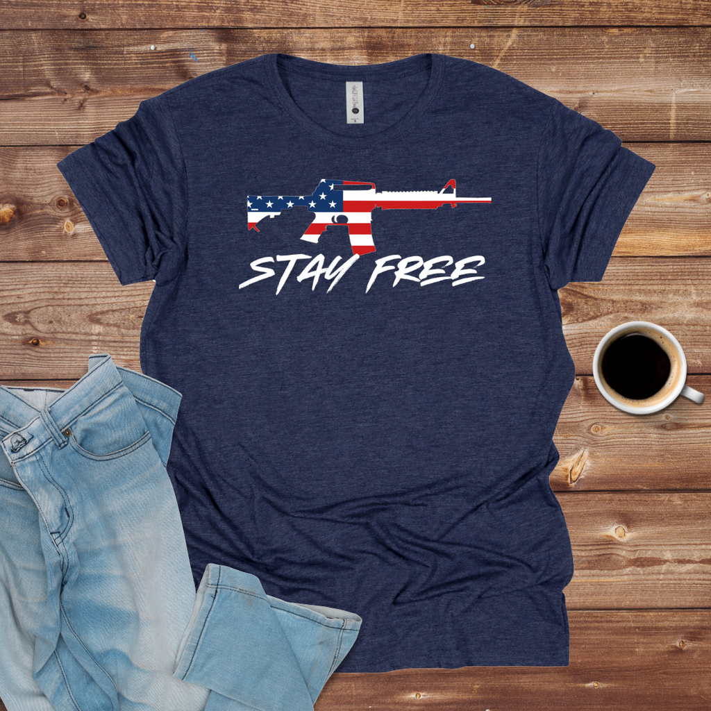 Stay Free AR-15 T-Shirt