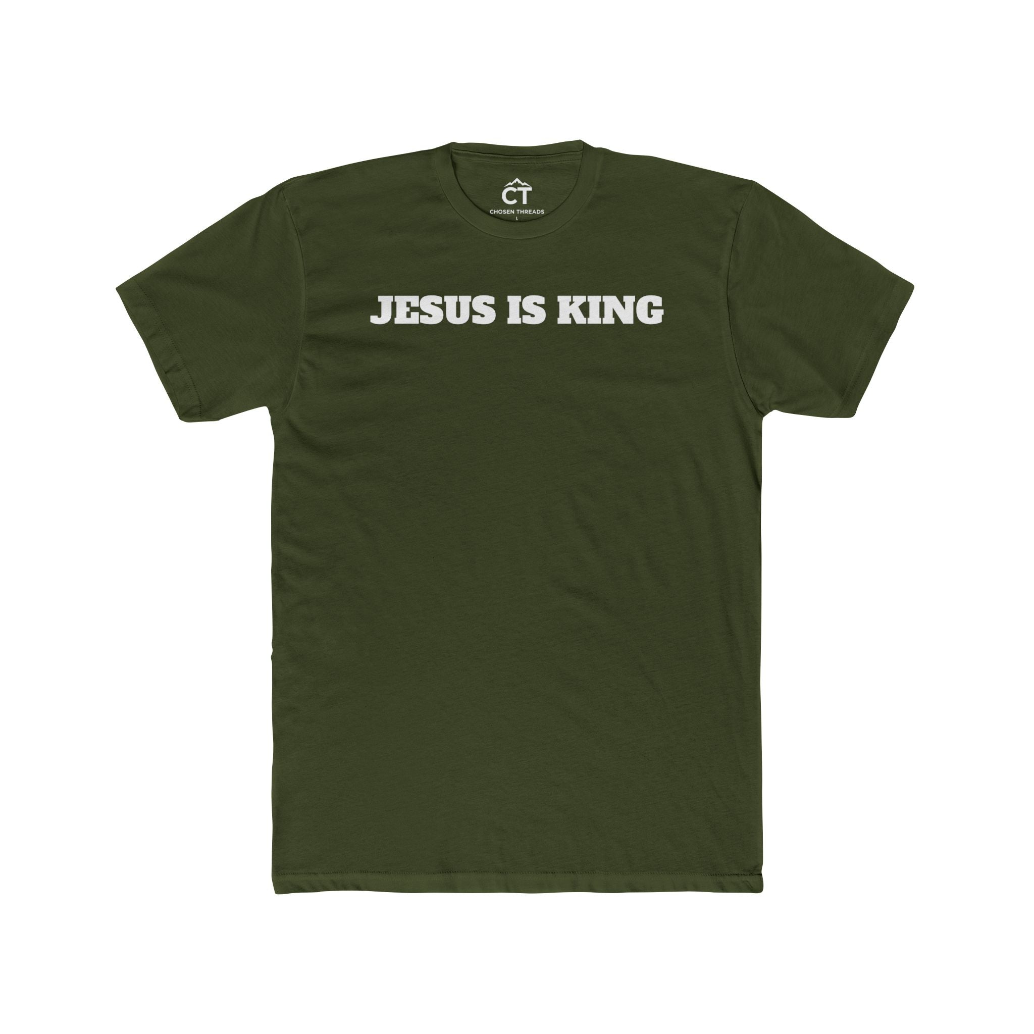 Jesus Is King T-Shirt — Christian Faith Tee