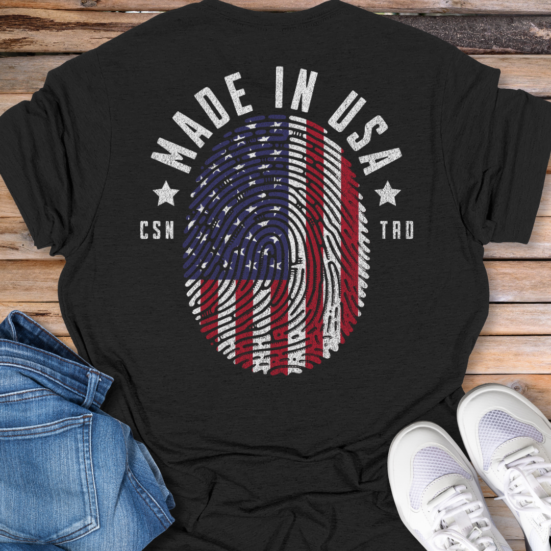 Made in USA Flag T-Shirt