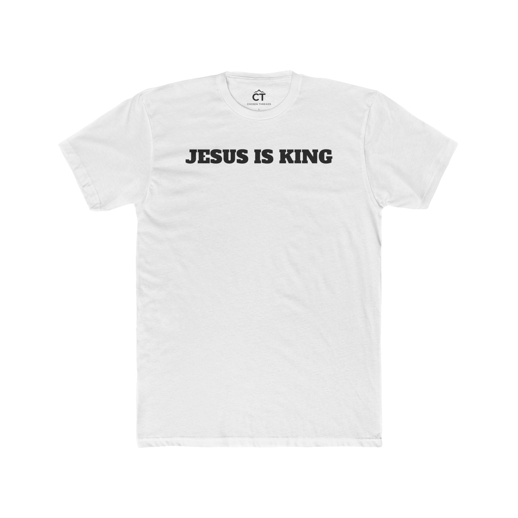 Jesus Is King T-Shirt — Christian Faith Tee