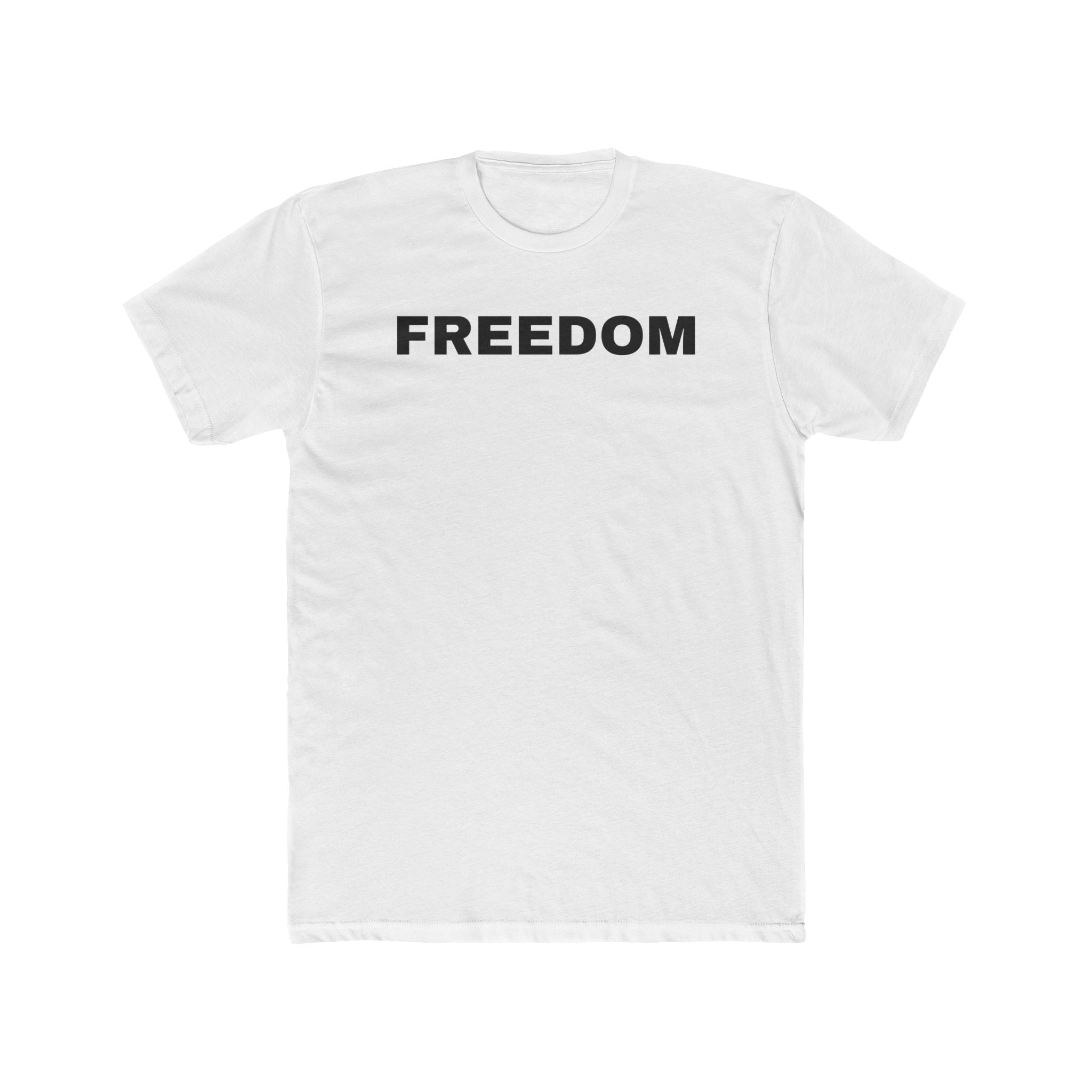 Freedom Charlie Kirk Unisex Cotton Crew Tee