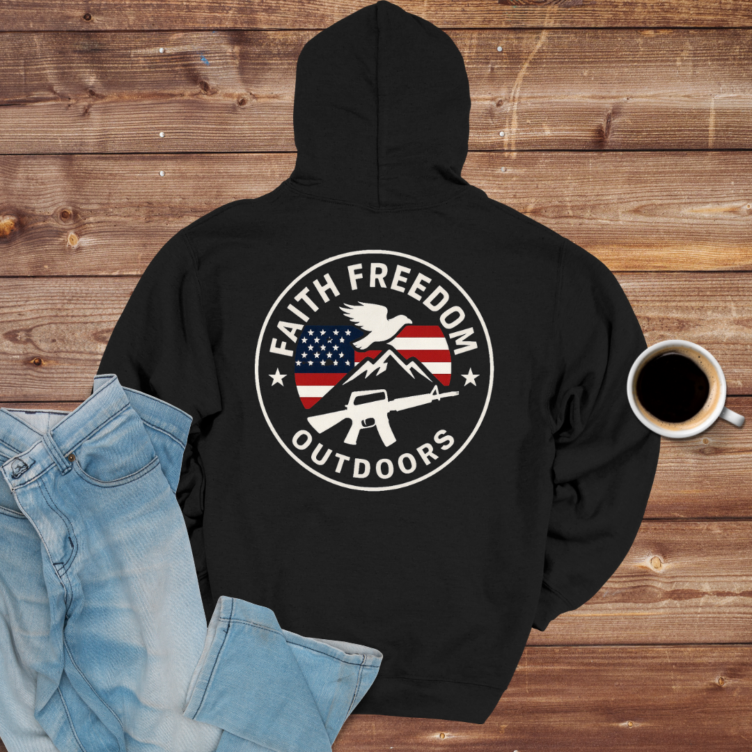 Faith Freedom Outdoors Hoodie