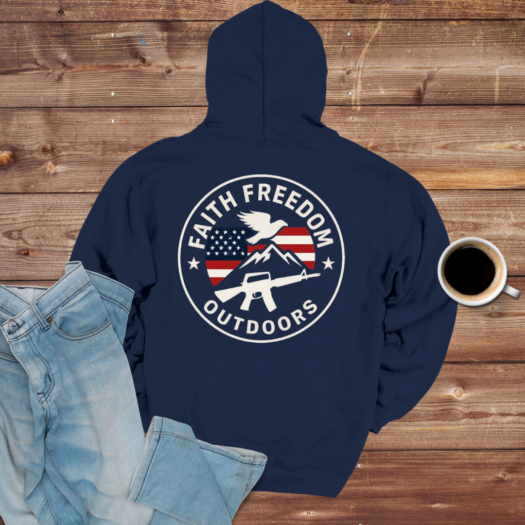 Faith Freedom Outdoors Hoodie