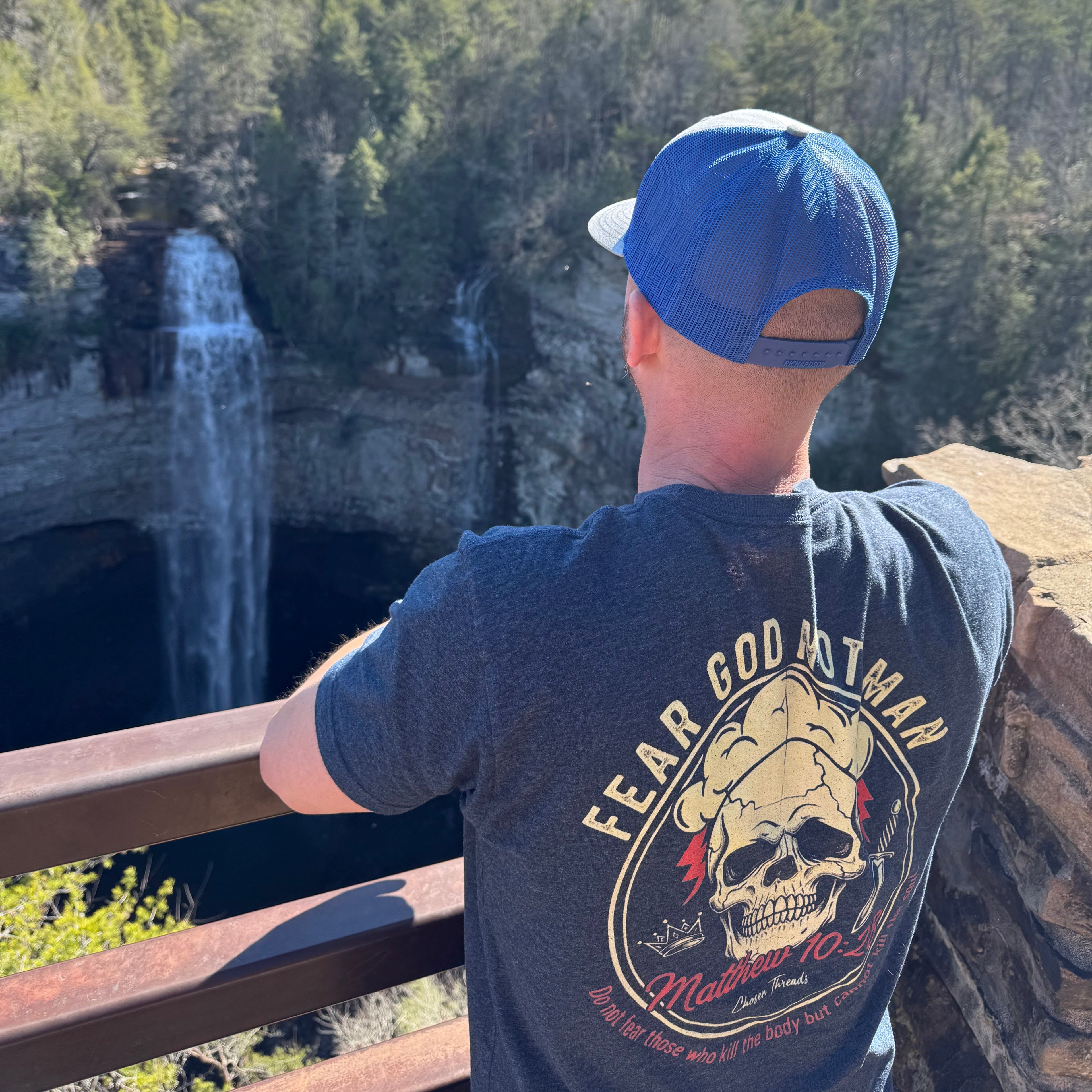 Fear God Not Man Skull T-Shirt