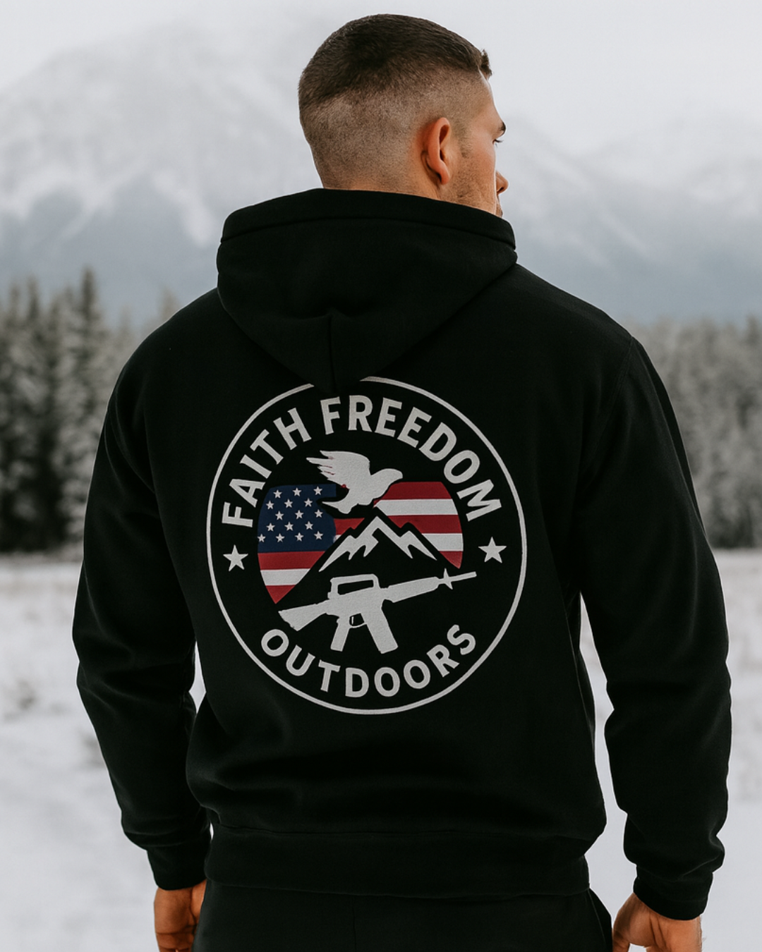 Faith Freedom Outdoors Hoodie