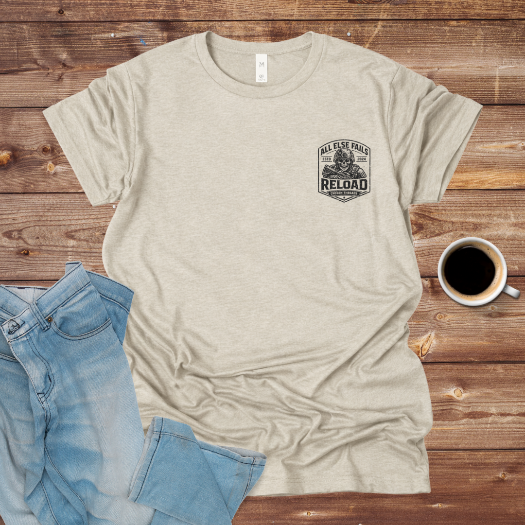 Reload Skull Graphic T-Shirt