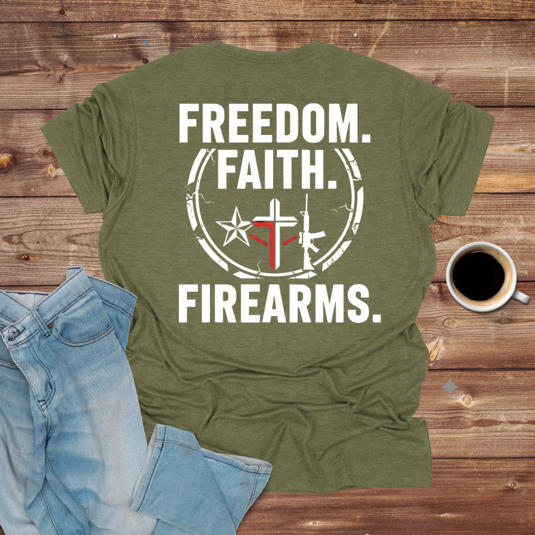 Freedom Faith Firearms T-Shirt