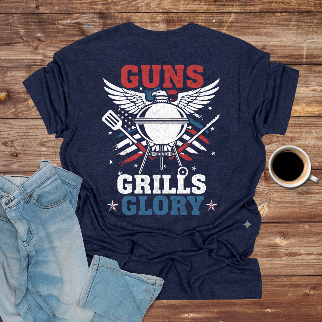 Guns Grills Glory T-Shirt