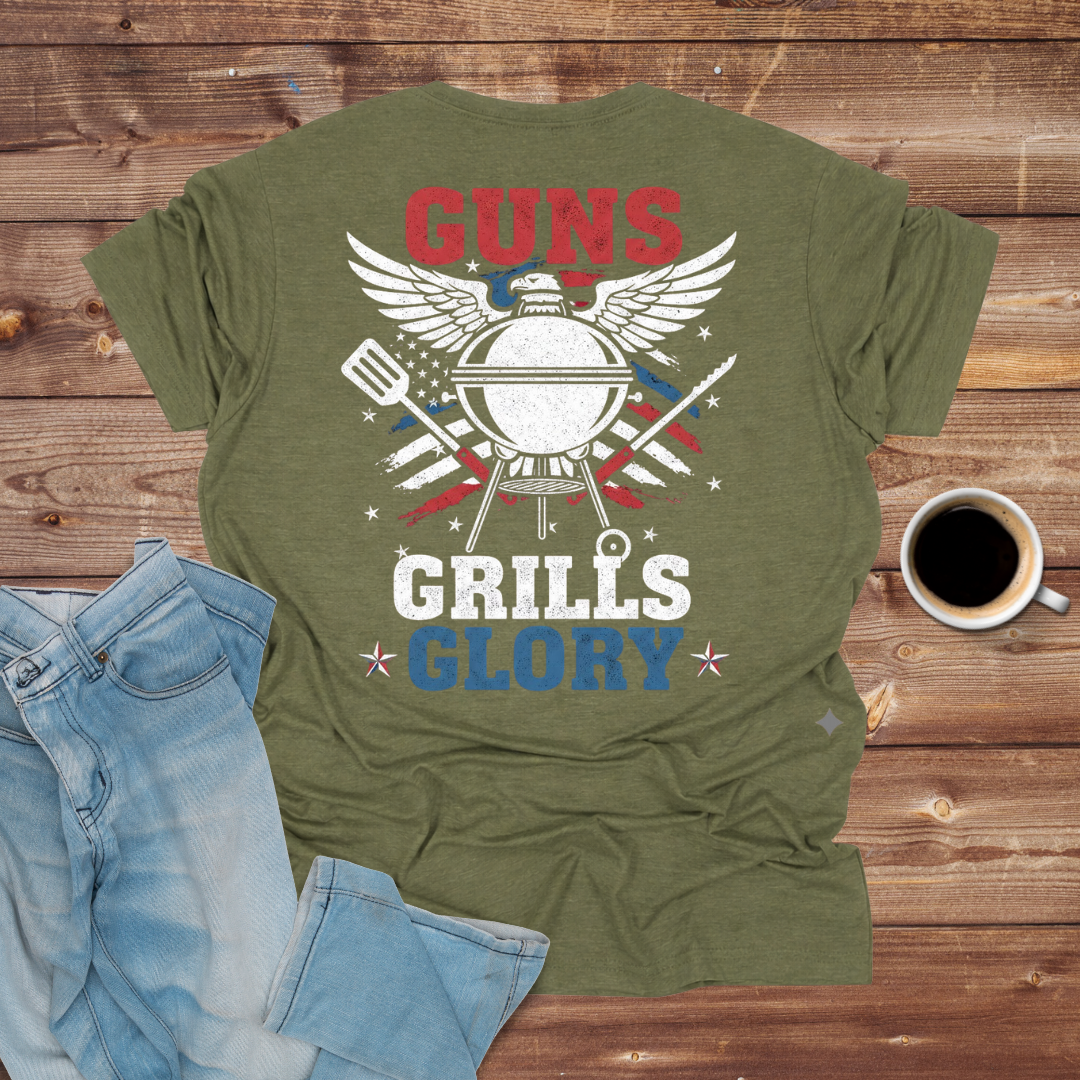Guns Grills Glory T-Shirt