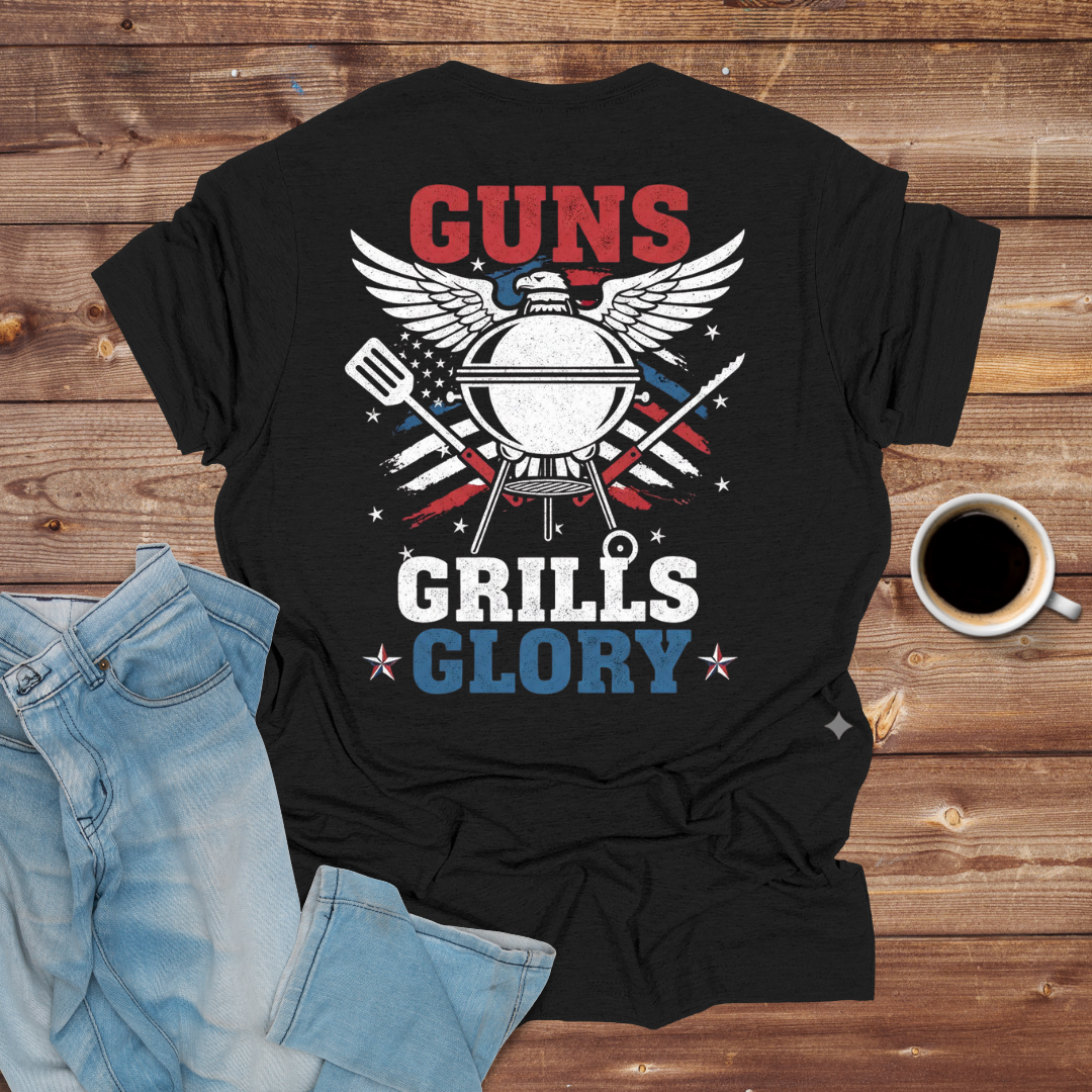 Guns Grills Glory T-Shirt