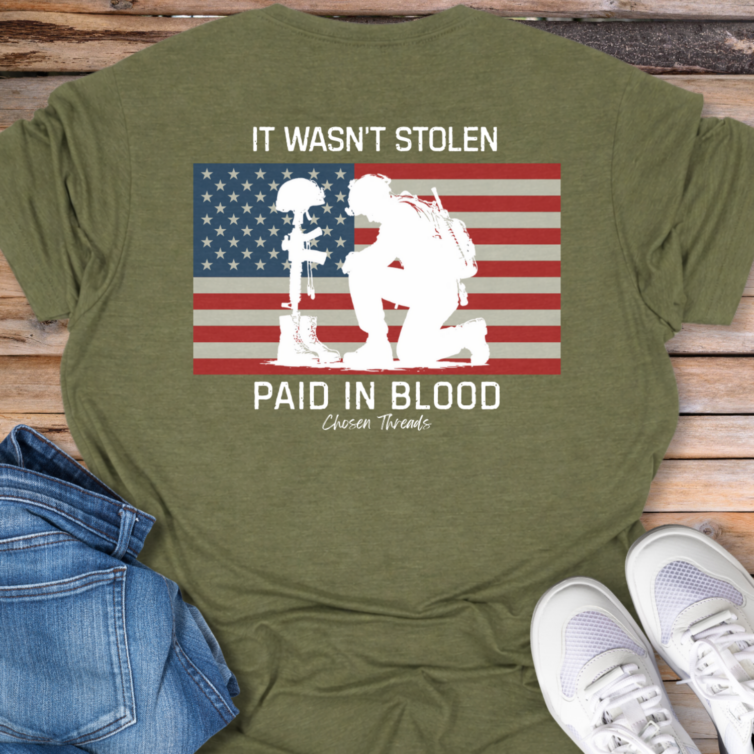 It Wasn't Stolen, Paid in Blood T-Shirt