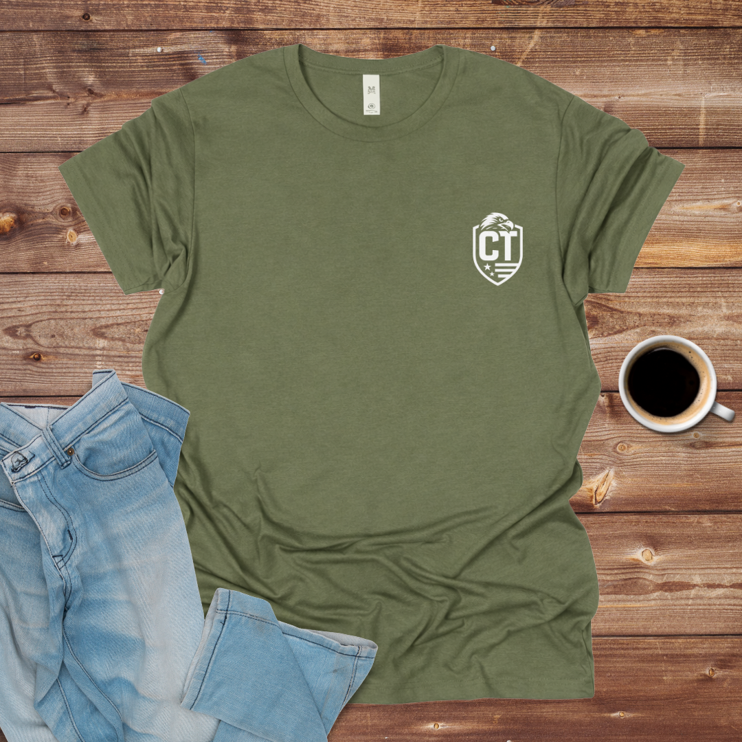 USA Flag "Powered by Freedom" T-Shirt