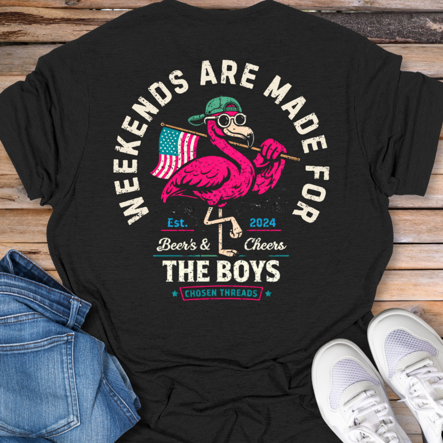 Weekends Are Made For The Boys T-Shirt
